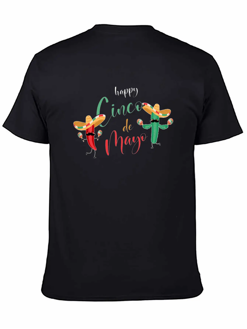 Funny Costume For Cinco De Mayo In Mexico Essential Cotton Tee For Daily Outfits – Unisex Style
