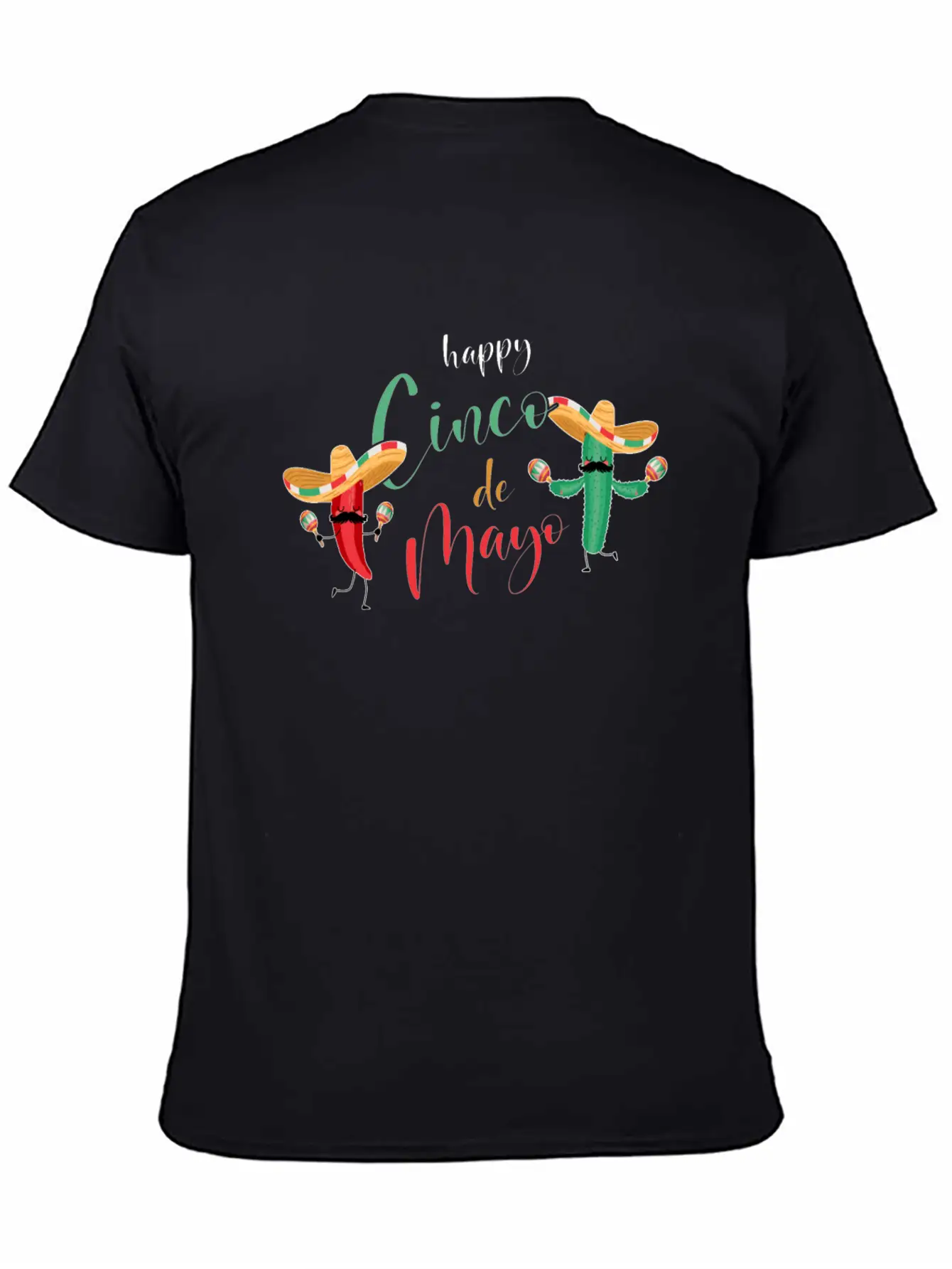 Funny Costume For Cinco De Mayo In Mexico Essential Cotton Tee For Daily Outfits – Unisex Style