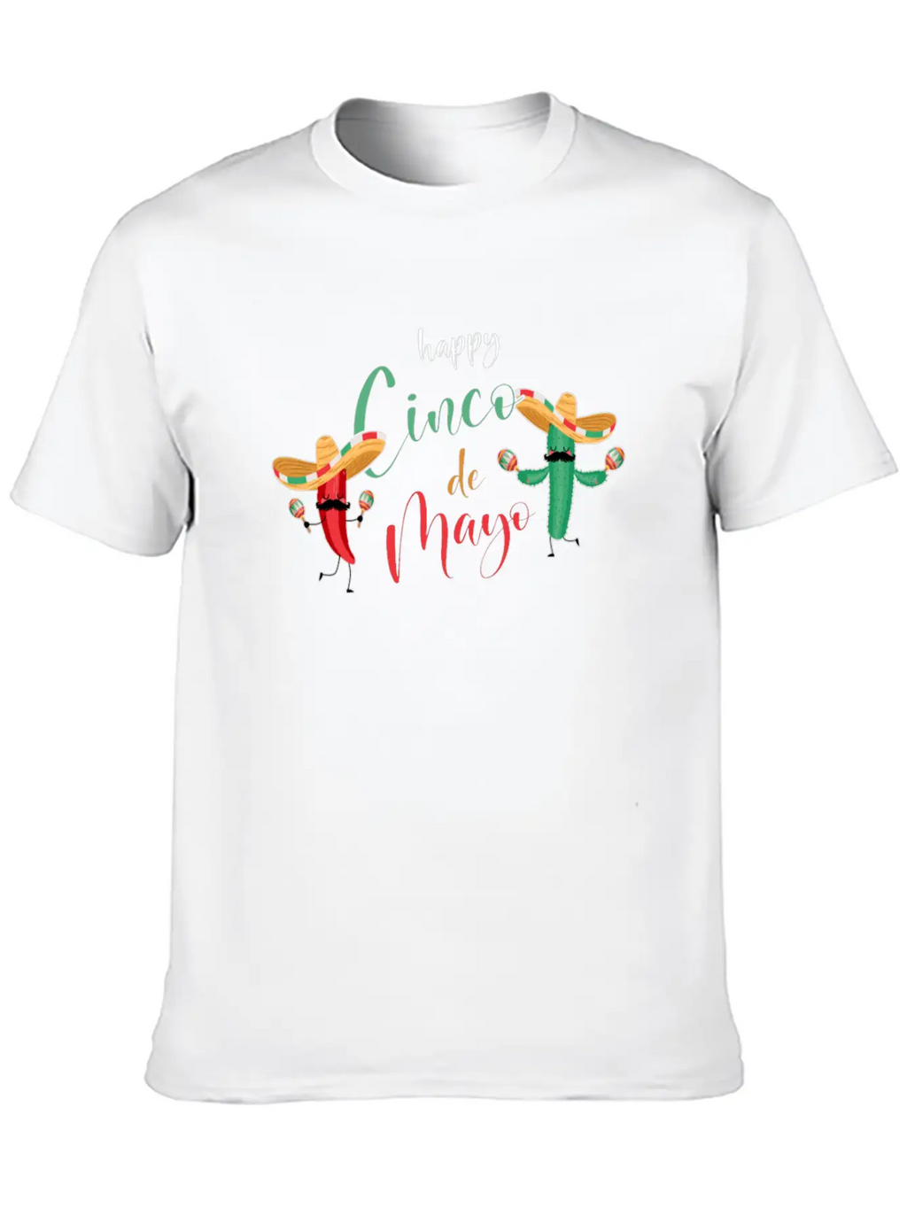 Funny Costume For Cinco De Mayo In Mexico Essential Cotton Tee For Daily Outfits – Unisex Style