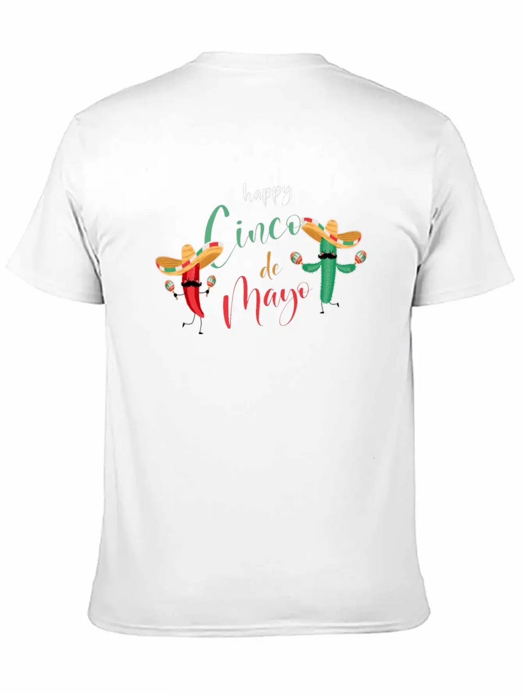 Funny Costume For Cinco De Mayo In Mexico Essential Cotton Tee For Daily Outfits – Unisex Style