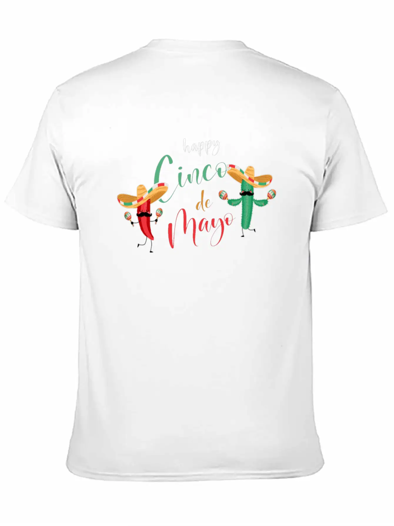 Funny Costume For Cinco De Mayo In Mexico Essential Cotton Tee For Daily Outfits – Unisex Style