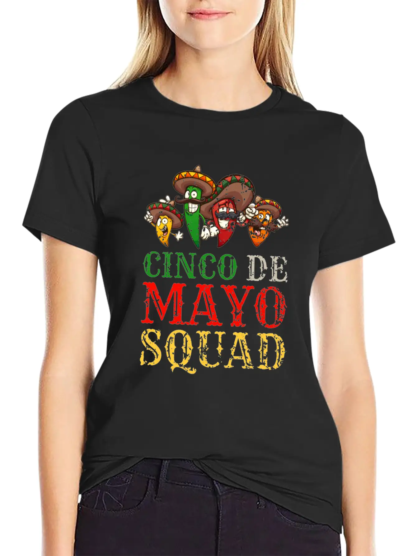 Funny Costume For Cinco De Mayo In Mexico Stylish Everyday T-Shirt – Unisex Basic Cotton Tee