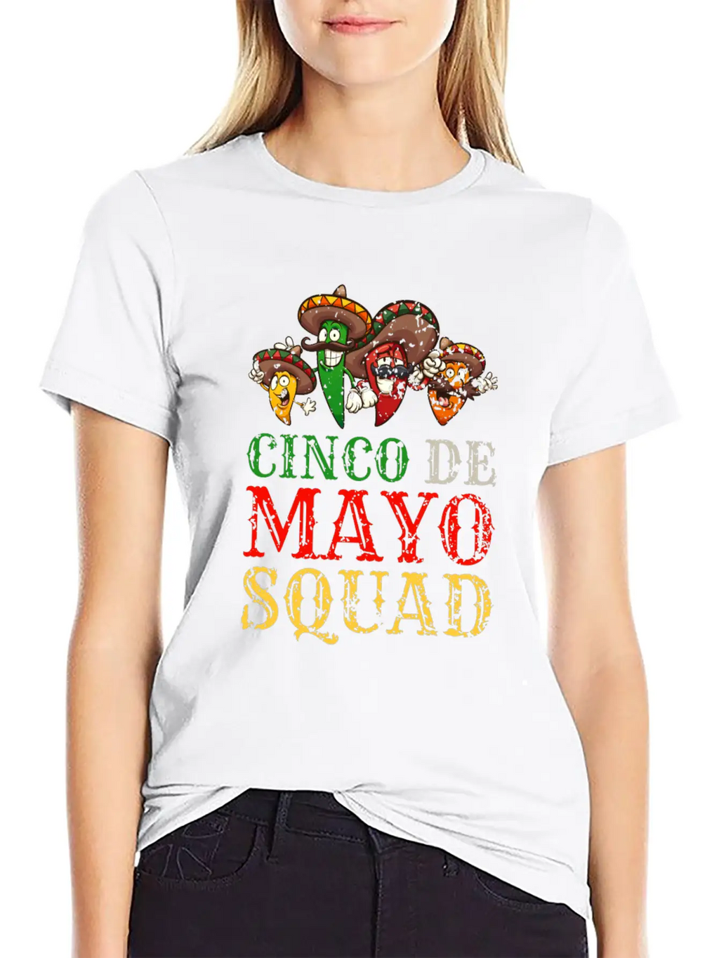 Funny Costume For Cinco De Mayo In Mexico Stylish Everyday T-Shirt – Unisex Basic Cotton Tee
