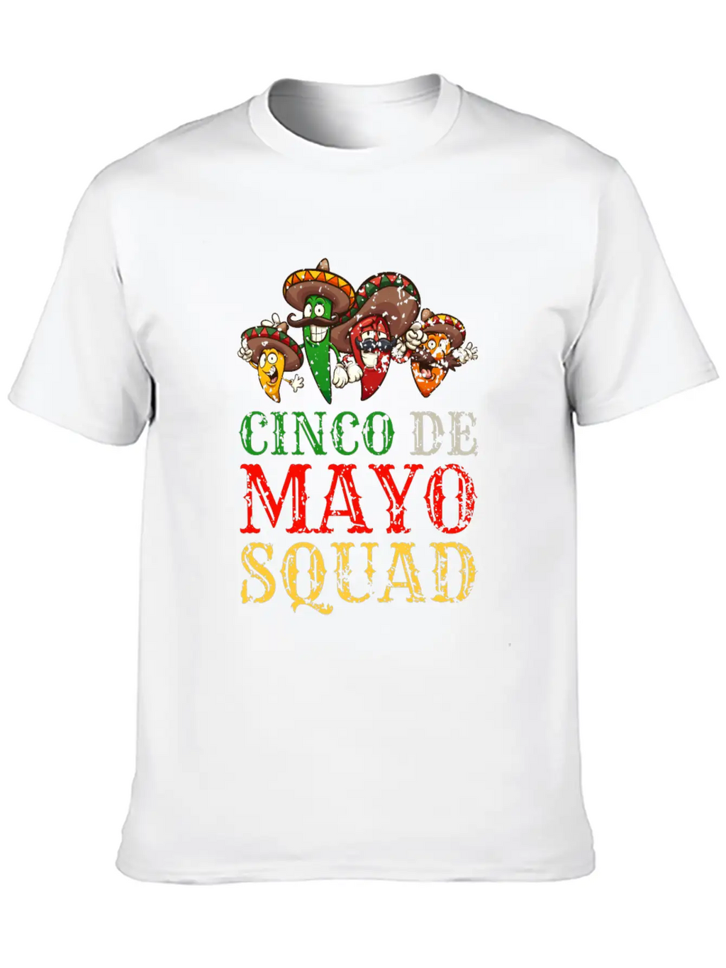 Funny Costume For Cinco De Mayo In Mexico Stylish Everyday T-Shirt – Unisex Basic Cotton Tee