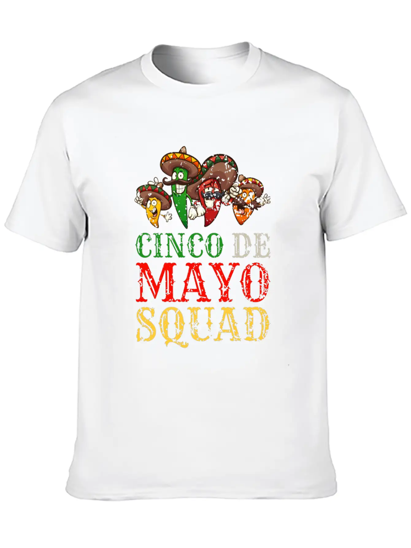 Funny Costume For Cinco De Mayo In Mexico Stylish Everyday T-Shirt – Unisex Basic Cotton Tee