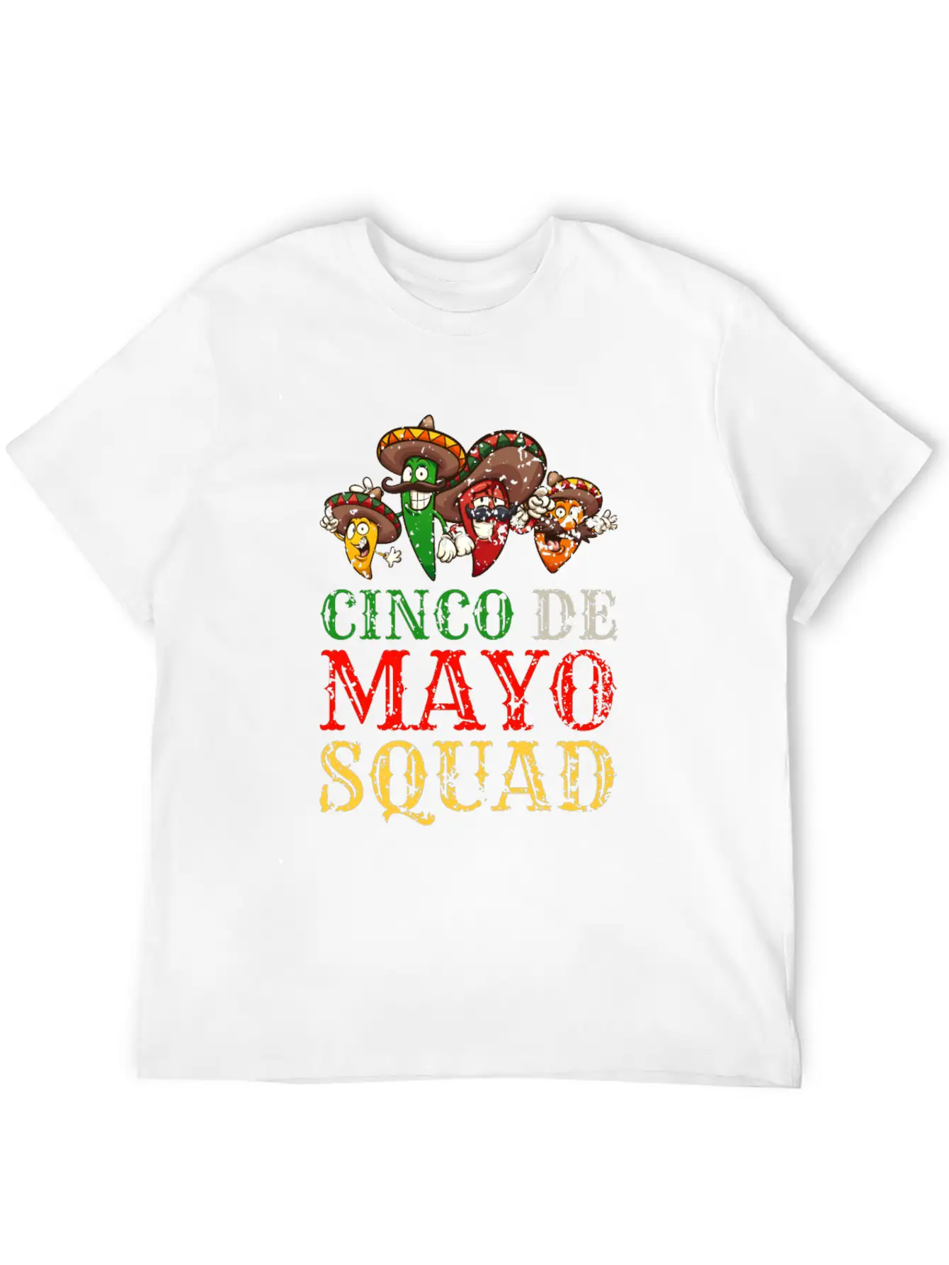 Funny Costume For Cinco De Mayo In Mexico Stylish Everyday T-Shirt – Unisex Basic Cotton Tee