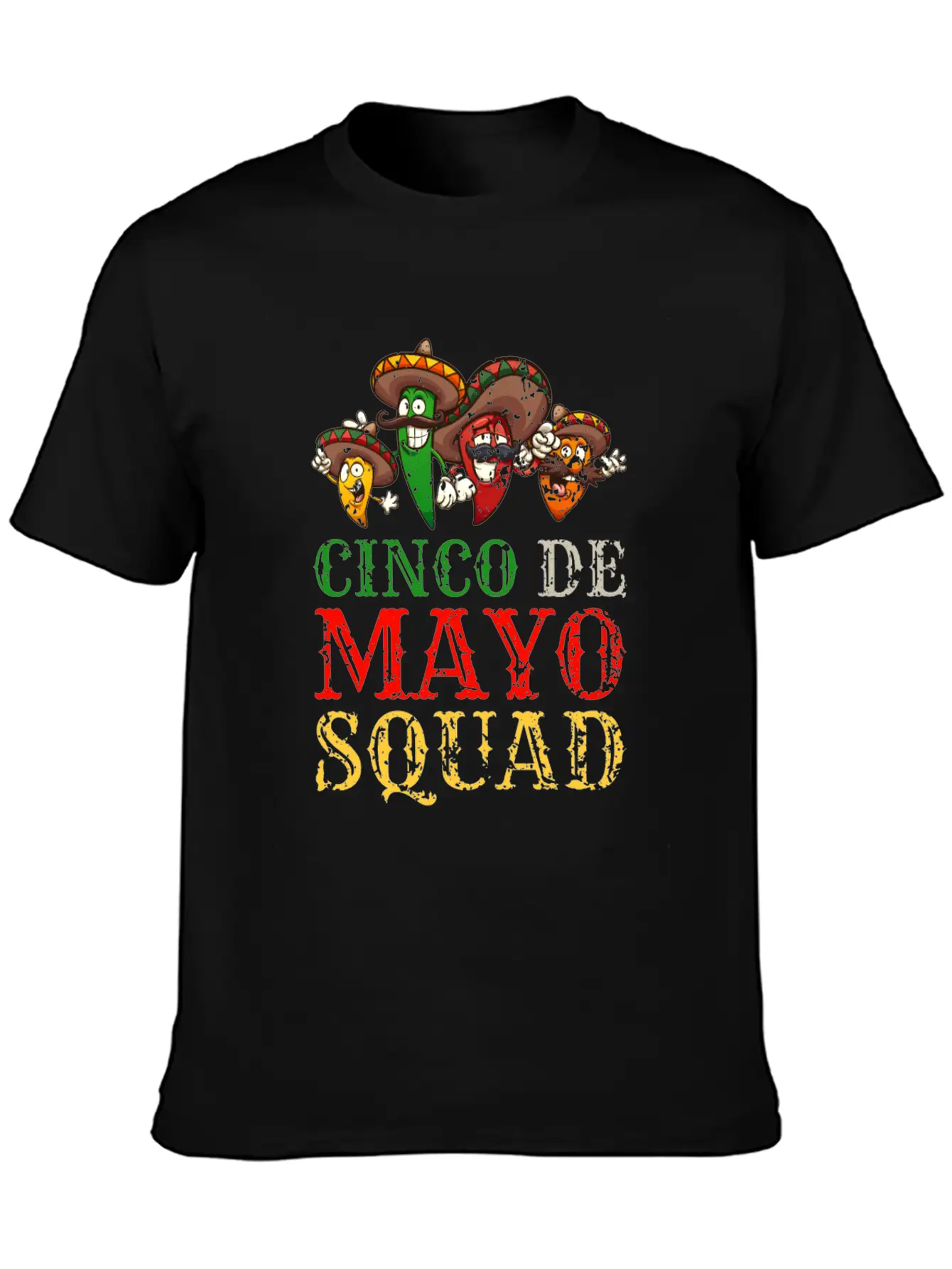 Funny Costume For Cinco De Mayo In Mexico Stylish Everyday T-Shirt – Unisex Basic Cotton Tee