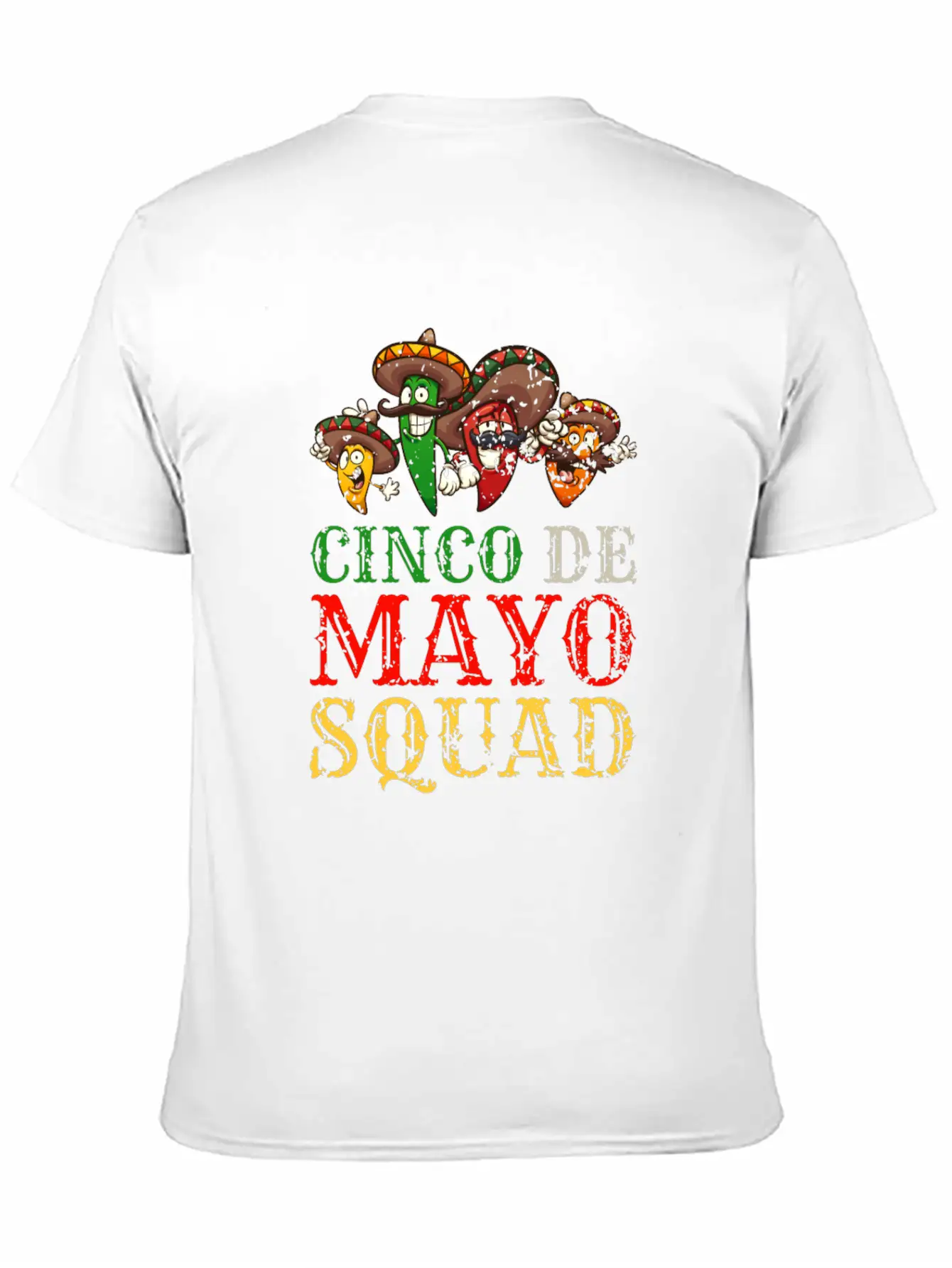 Funny Costume For Cinco De Mayo In Mexico Stylish Everyday T-Shirt – Unisex Basic Cotton Tee