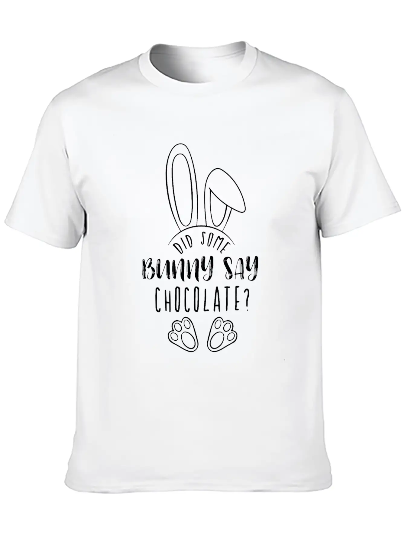 Funny Cute Easter Themed Stylish Everyday T-Shirt – Unisex Basic Cotton Tee