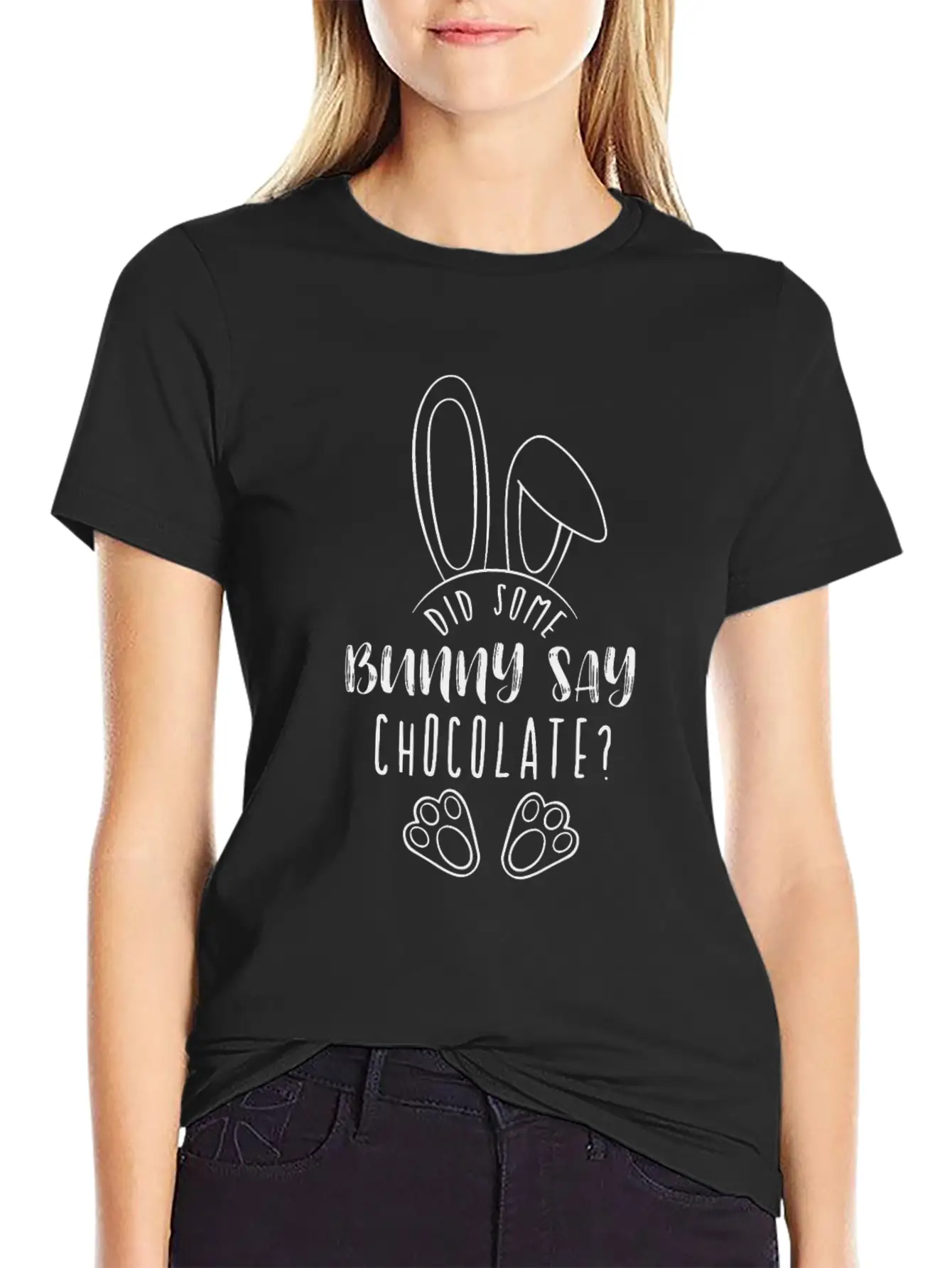 Funny Cute Easter Themed Stylish Everyday T-Shirt – Unisex Basic Cotton Tee