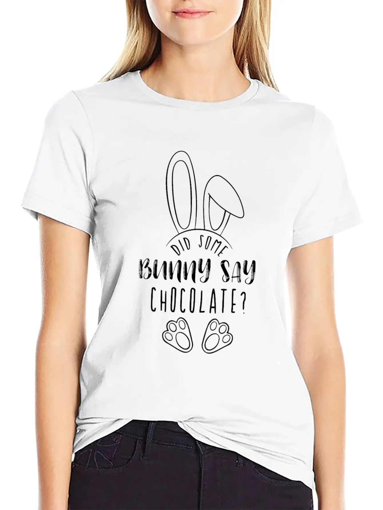 Funny Cute Easter Themed Stylish Everyday T-Shirt – Unisex Basic Cotton Tee