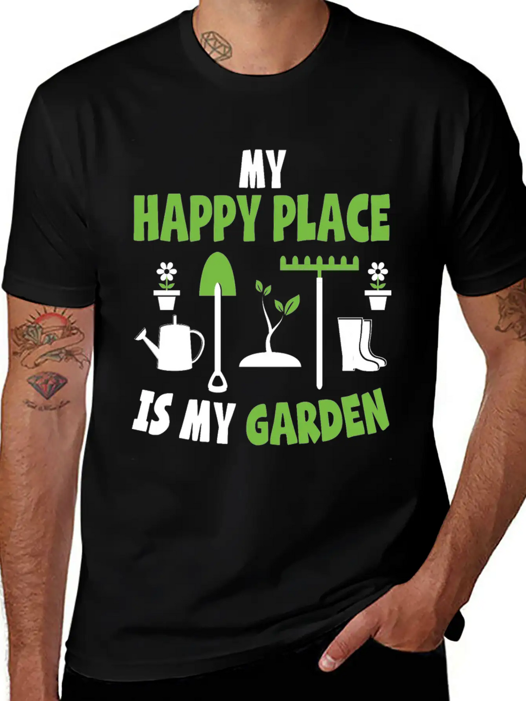 Funny Garden Gardener Unisex Casual T-Shirt – Clean Design For Daily Comfort