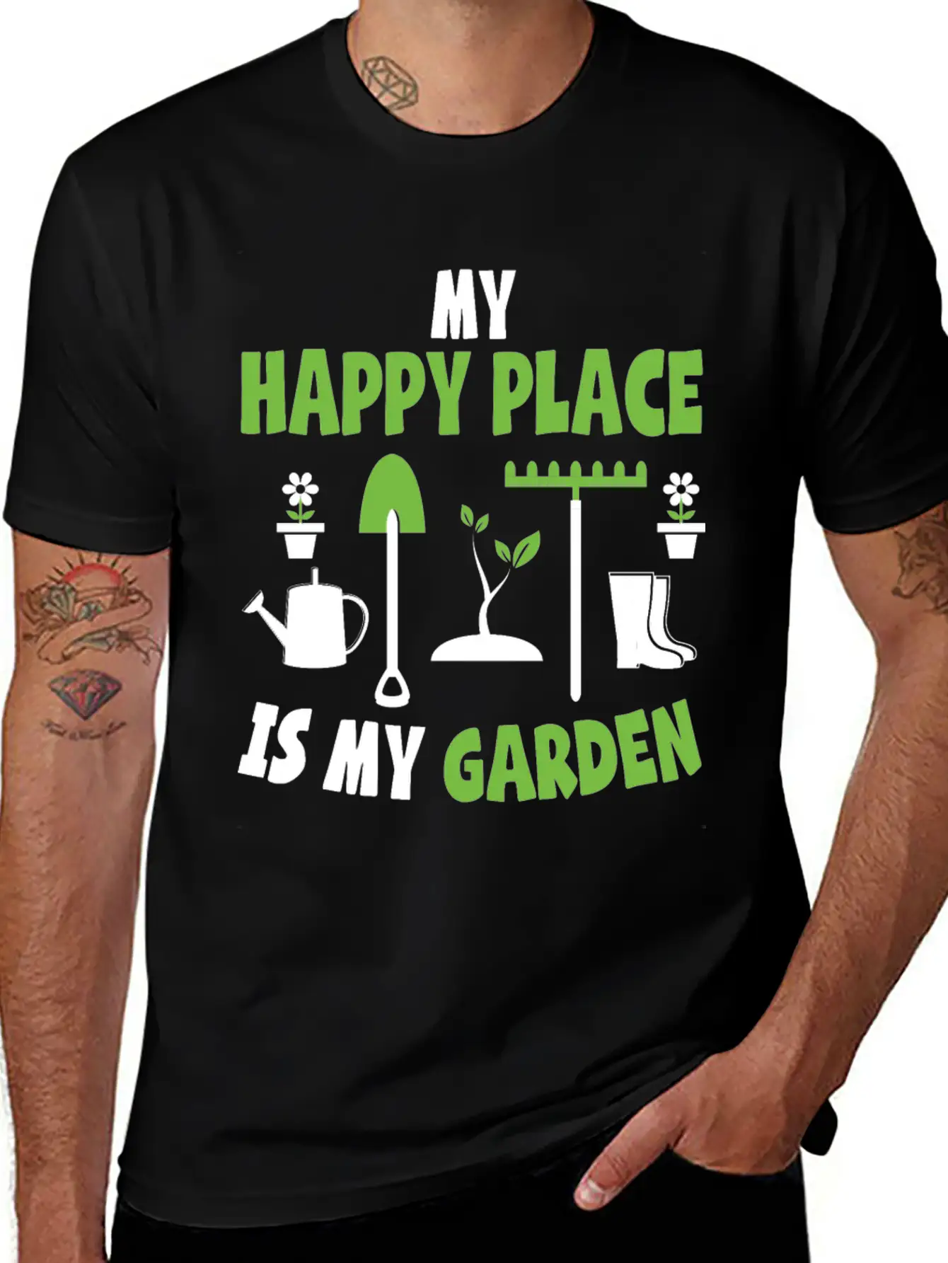 Funny Garden Gardener Unisex Casual T-Shirt – Clean Design For Daily Comfort