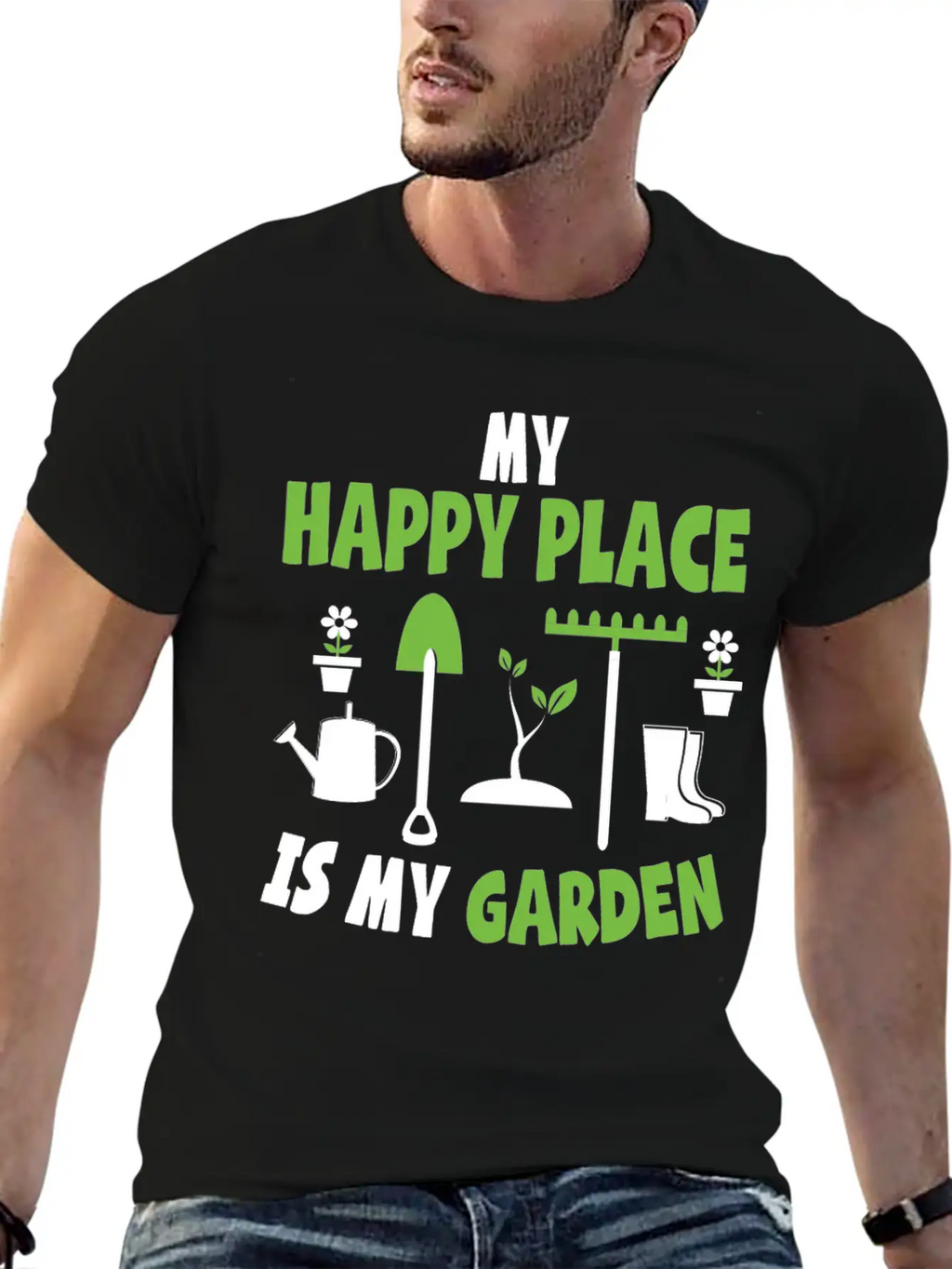 Funny Garden Gardener Unisex Casual T-Shirt – Clean Design For Daily Comfort