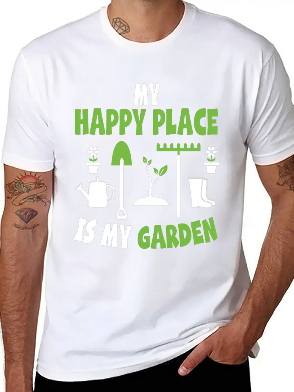 Funny Garden Gardener Unisex Casual T-Shirt – Clean Design For Daily Comfort
