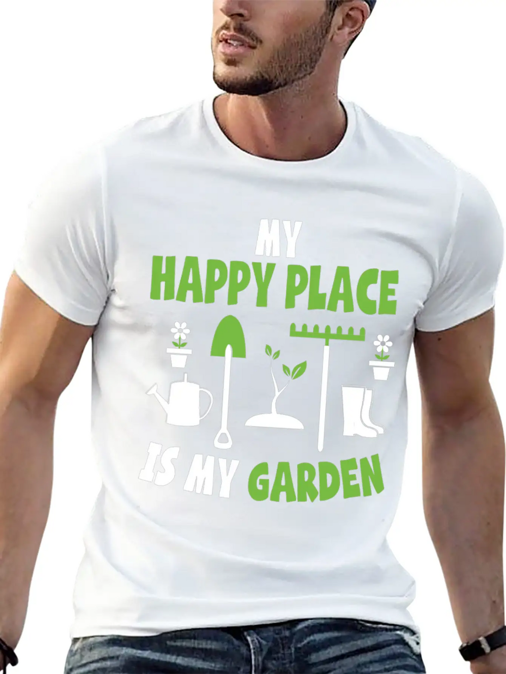 Funny Garden Gardener Unisex Casual T-Shirt – Clean Design For Daily Comfort