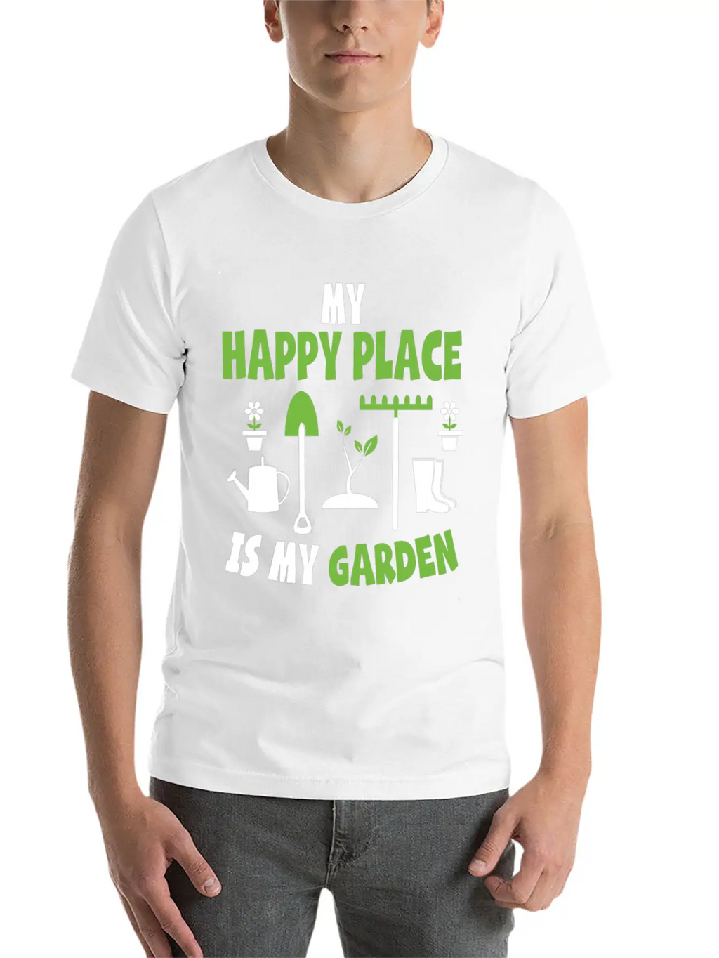 Funny Garden Gardener Unisex Casual T-Shirt – Clean Design For Daily Comfort