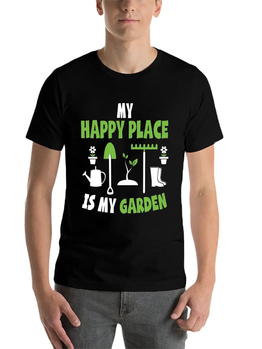 Funny Garden Gardener Unisex Casual T-Shirt – Clean Design For Daily Comfort