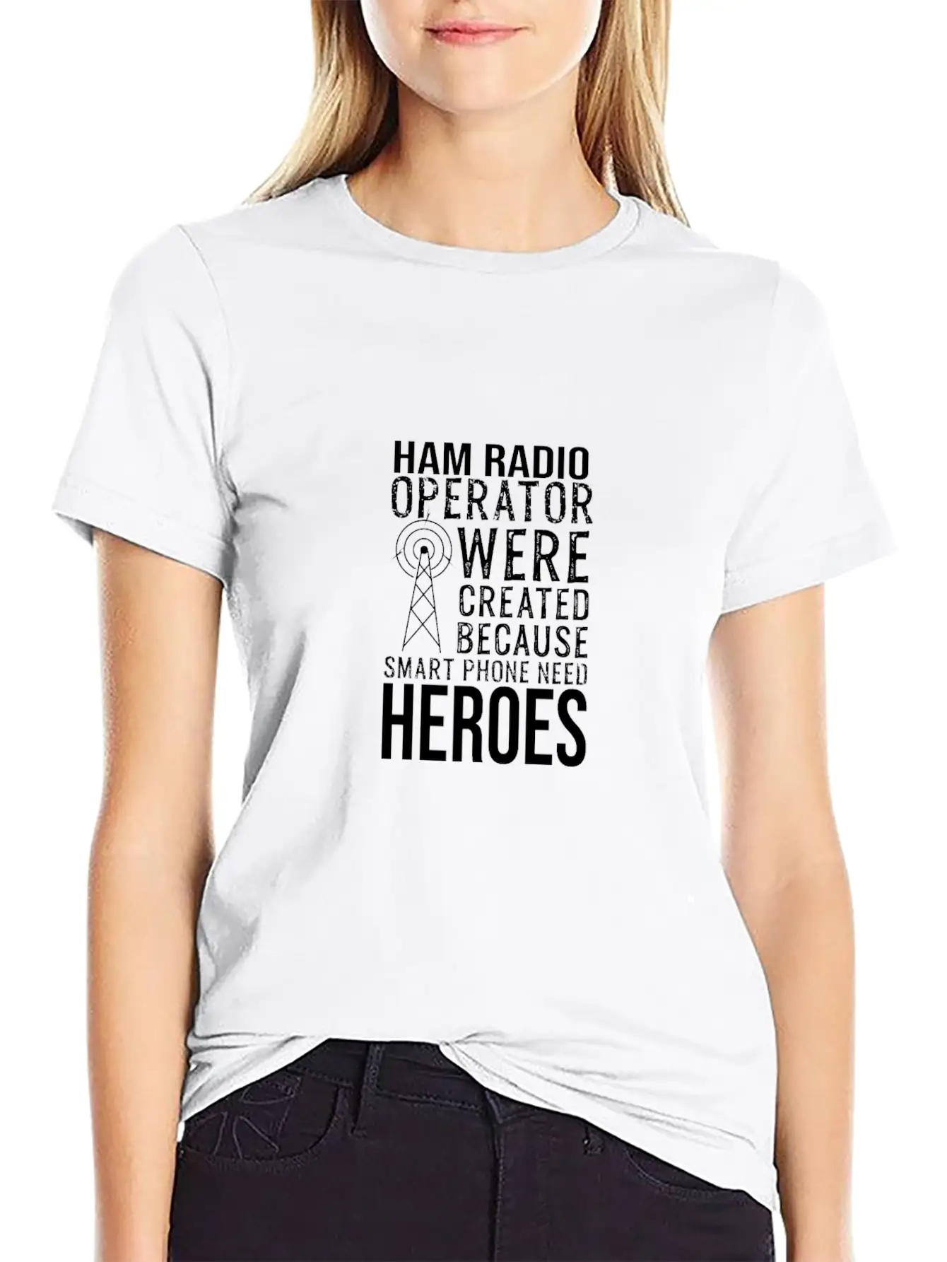 Funny Ham Radio Operator Radio Amateur Morse Unisex Casual T-Shirt – Clean Design For Daily Comfort