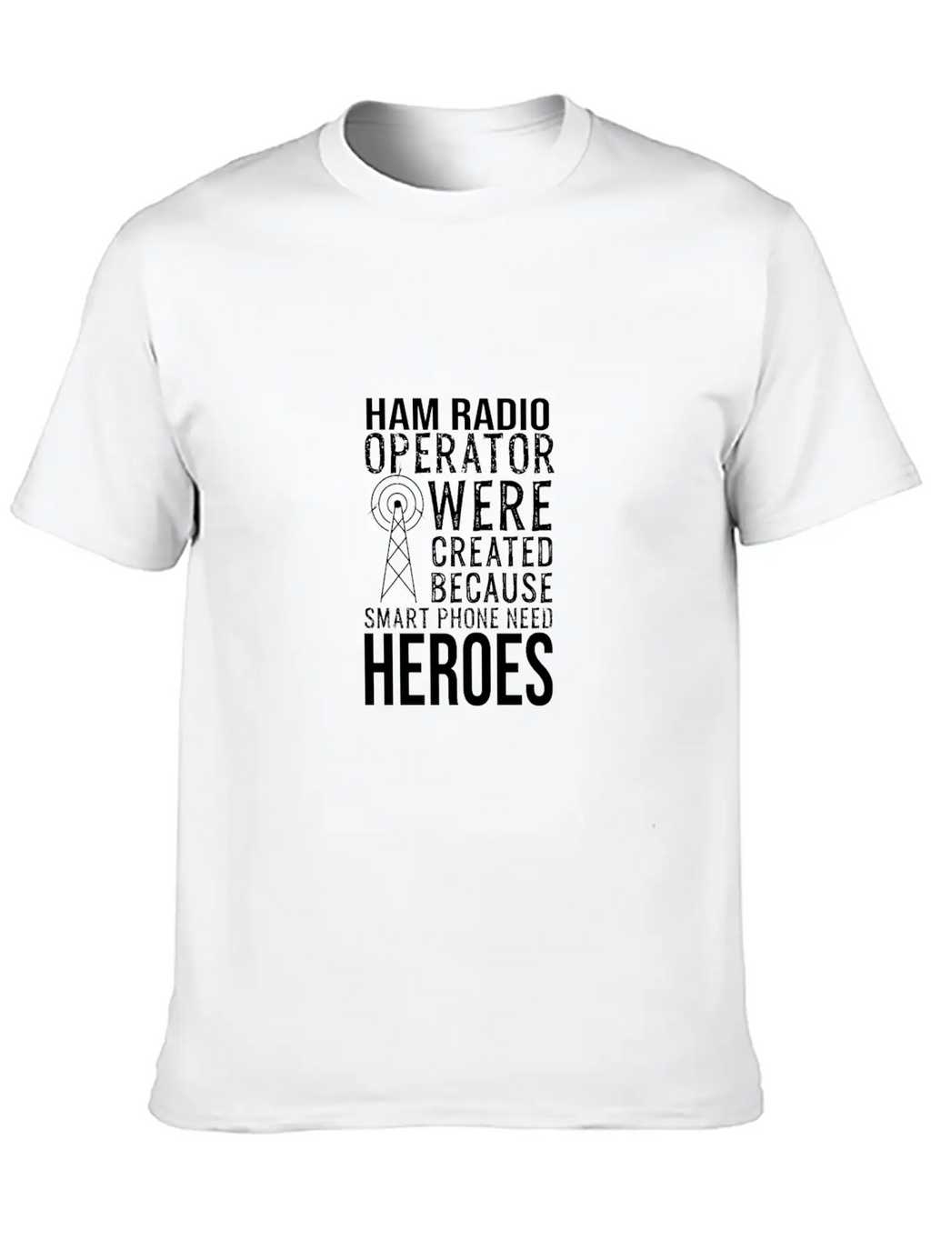 Funny Ham Radio Operator Radio Amateur Morse Unisex Casual T-Shirt – Clean Design For Daily Comfort