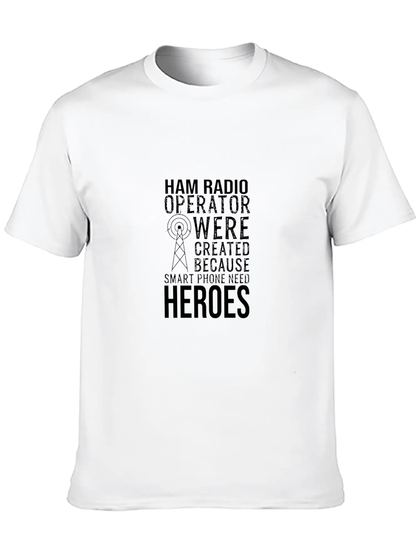 Funny Ham Radio Operator Radio Amateur Morse Unisex Casual T-Shirt – Clean Design For Daily Comfort