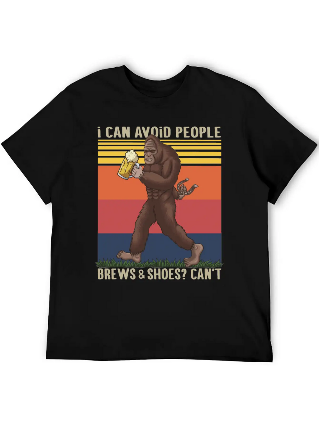 Funny Horseshoe Pitching Game Timeless Short Sleeve Tee – Comfy And Minimalist Design