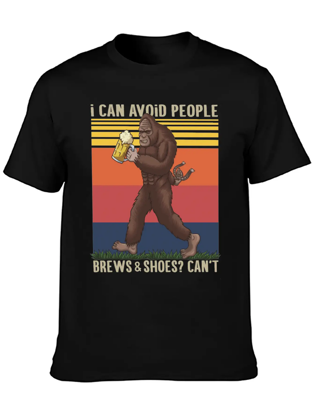 Funny Horseshoe Pitching Game Timeless Short Sleeve Tee – Comfy And Minimalist Design