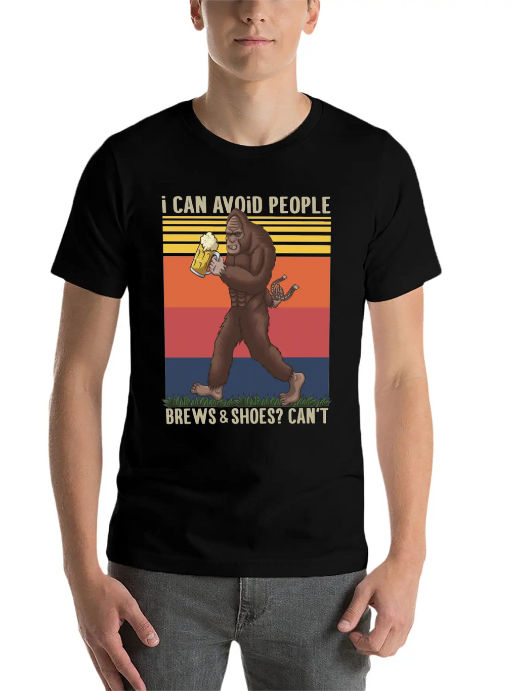 Funny Horseshoe Pitching Game Timeless Short Sleeve Tee – Comfy And Minimalist Design