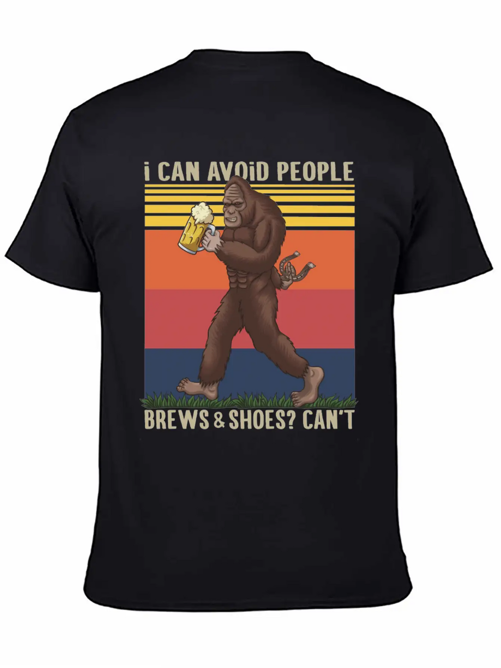 Funny Horseshoe Pitching Game Timeless Short Sleeve Tee – Comfy And Minimalist Design