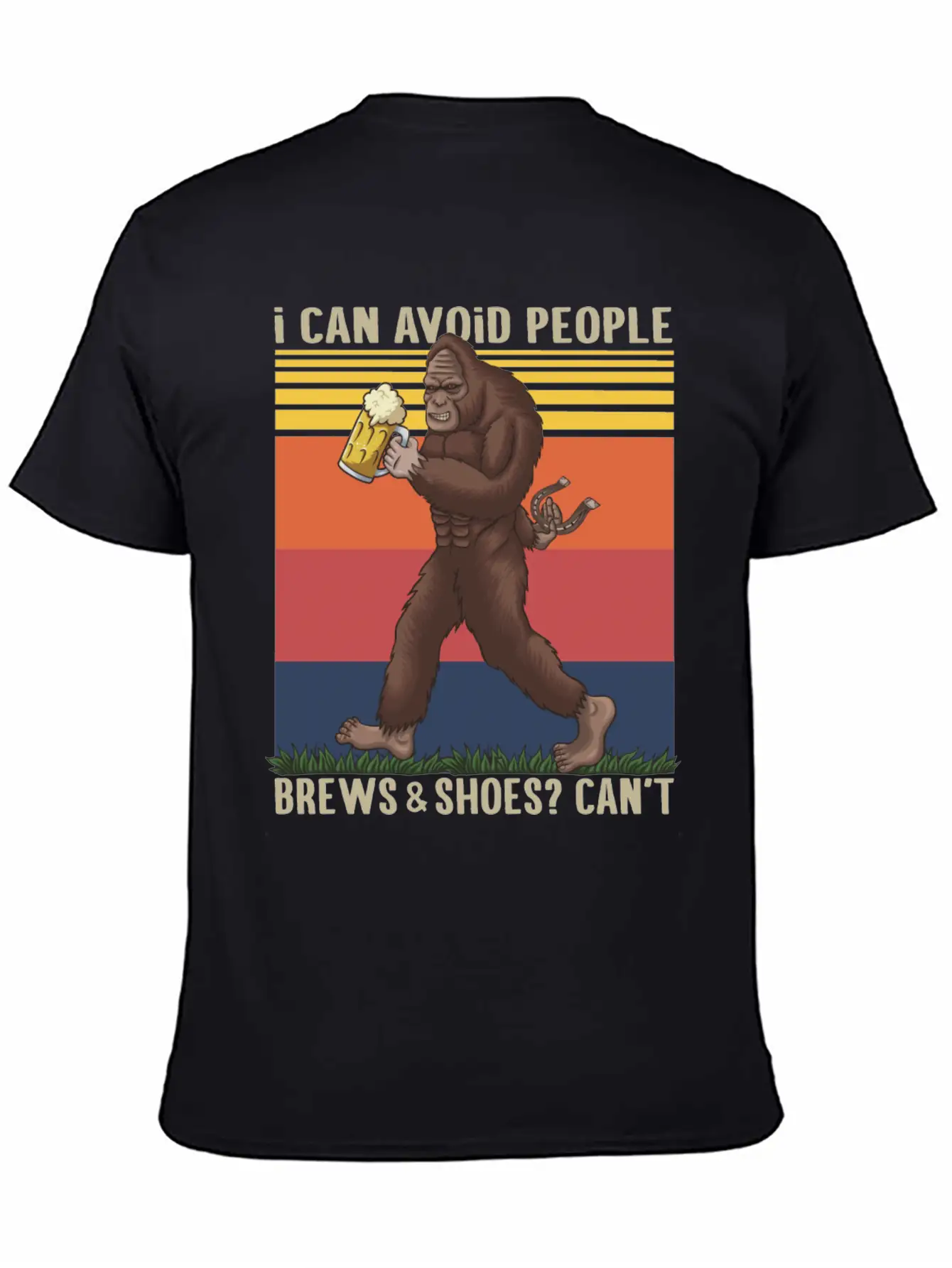 Funny Horseshoe Pitching Game Timeless Short Sleeve Tee – Comfy And Minimalist Design