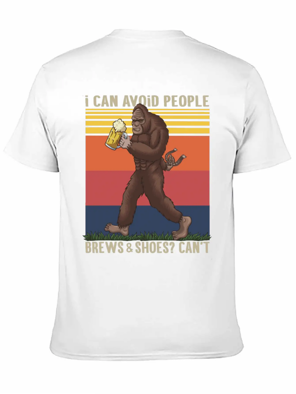 Funny Horseshoe Pitching Game Timeless Short Sleeve Tee – Comfy And Minimalist Design