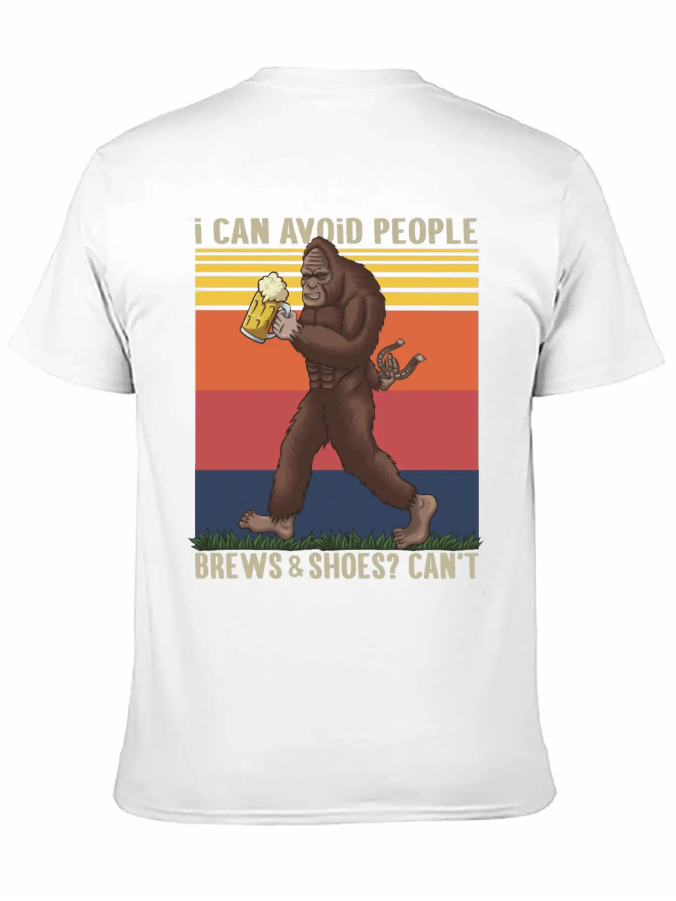 Funny Horseshoe Pitching Game Timeless Short Sleeve Tee – Comfy And Minimalist Design