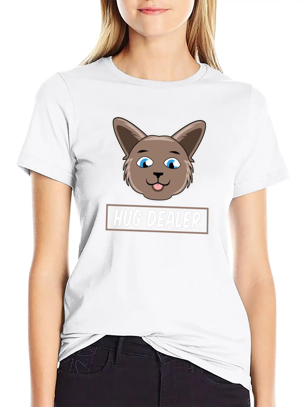 Funny Hug Dealer Unisex Casual T-Shirt – Clean Design For Daily Comfort