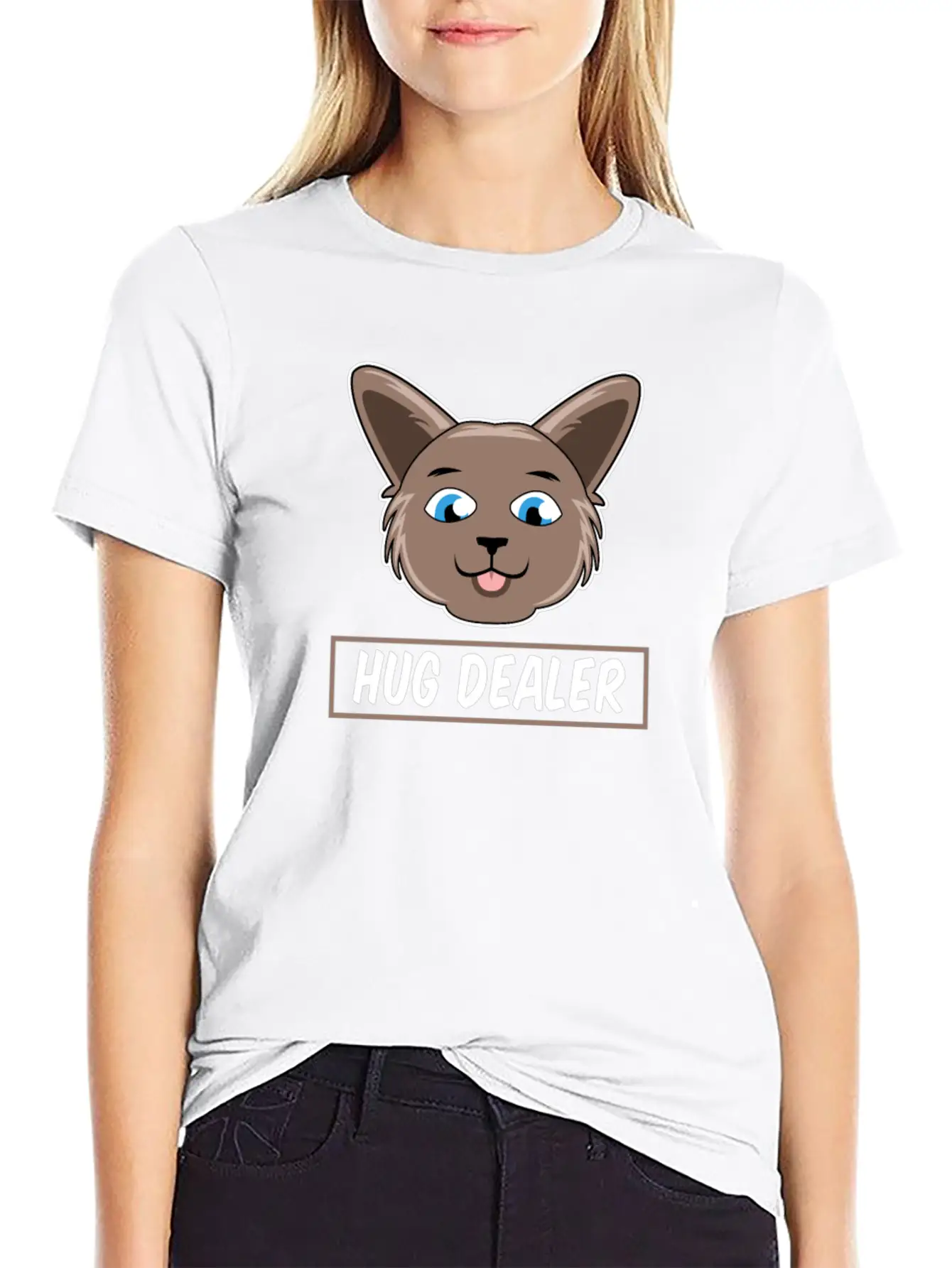 Funny Hug Dealer Unisex Casual T-Shirt – Clean Design For Daily Comfort