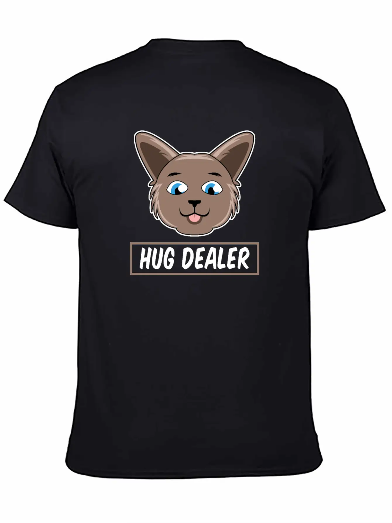 Funny Hug Dealer Unisex Casual T-Shirt – Clean Design For Daily Comfort