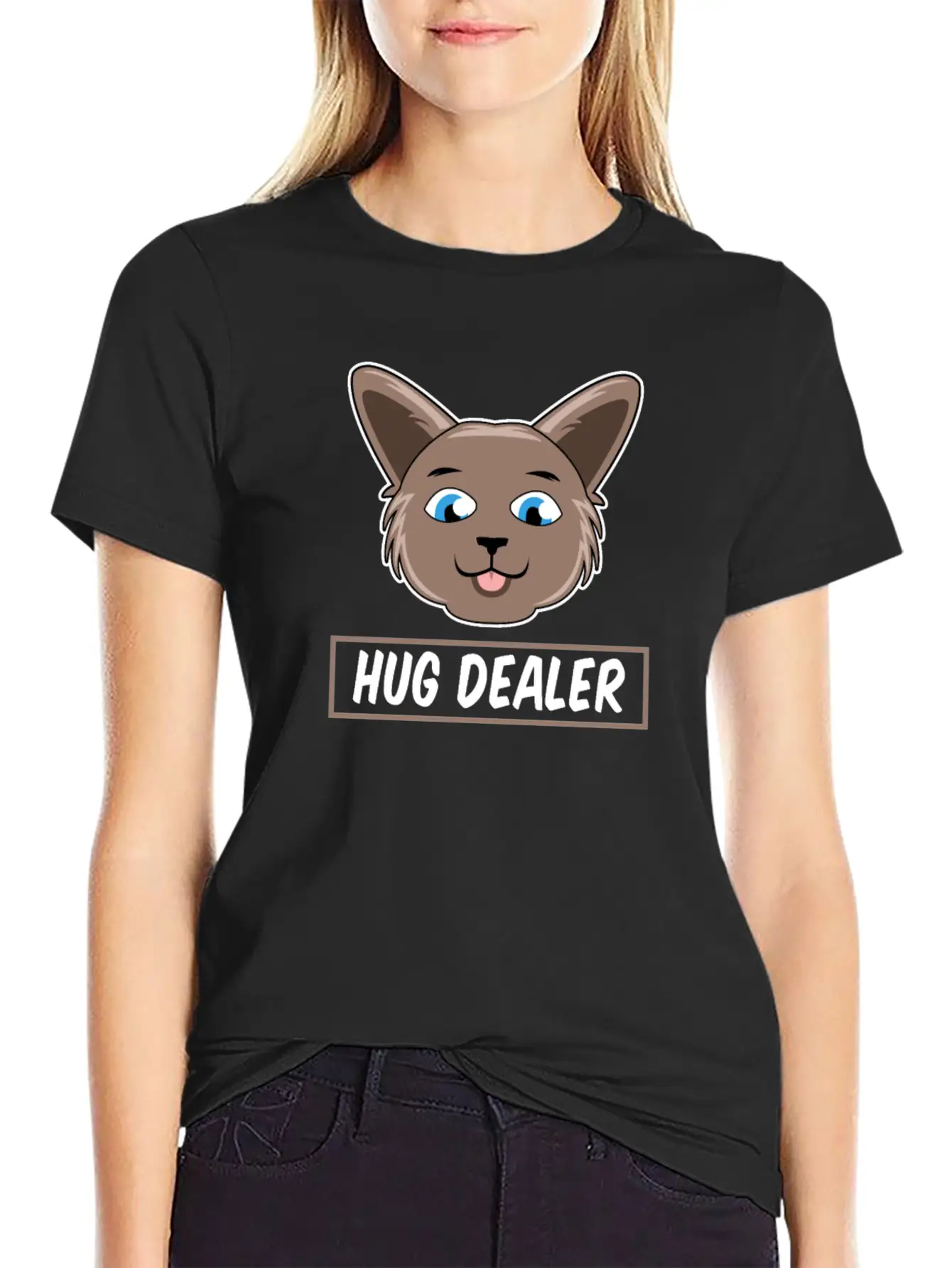 Funny Hug Dealer Unisex Casual T-Shirt – Clean Design For Daily Comfort