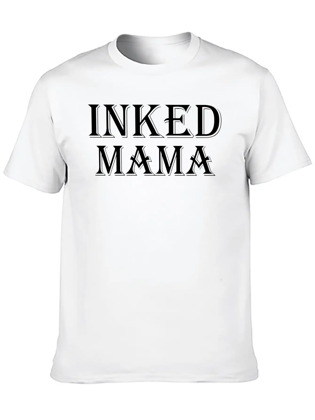 Funny Inked Mama Apperal, Tattoo, Mothers Day Essential Cotton Tee For Daily Outfits – Unisex Style