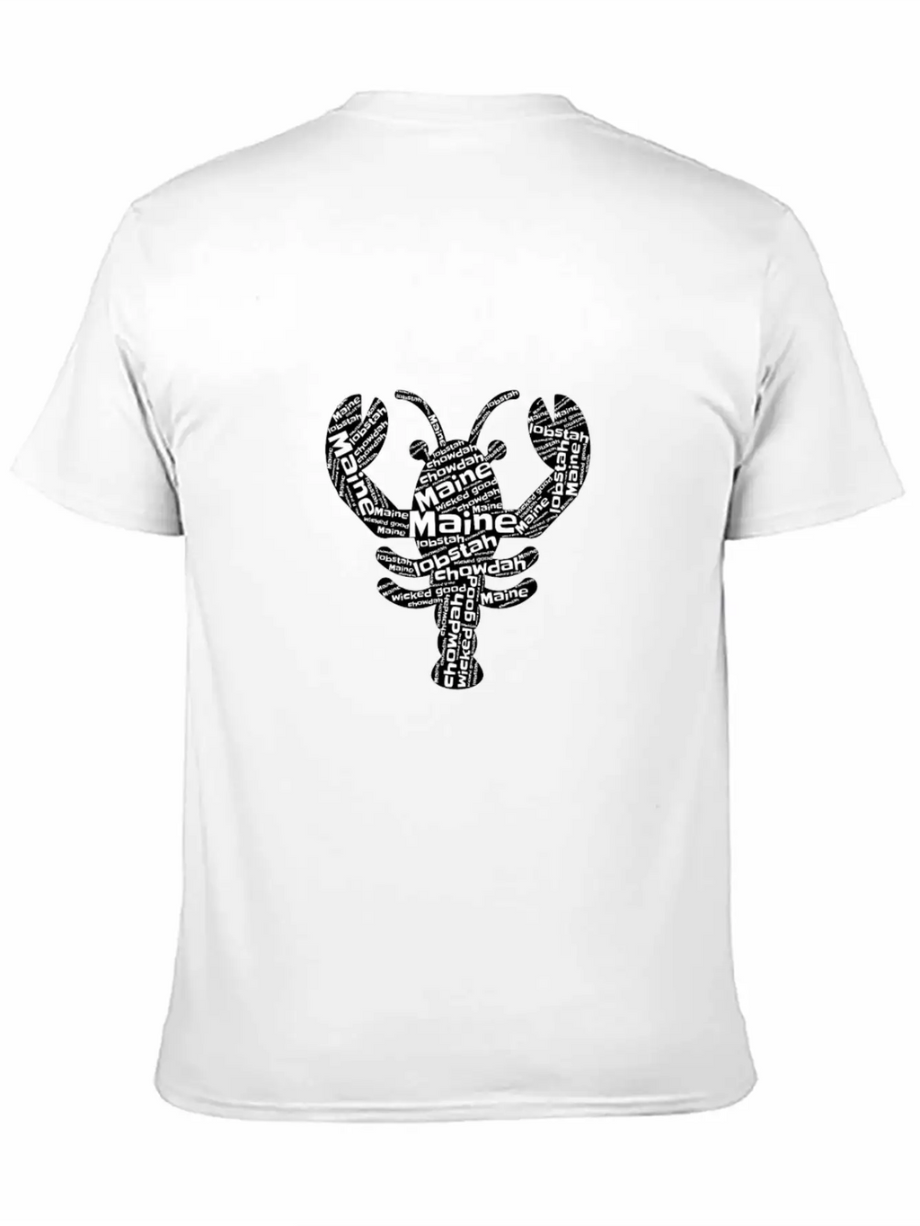 Funny Lobster Maine Accent Art Words Unisex Casual T-Shirt – Clean Design For Daily Comfort