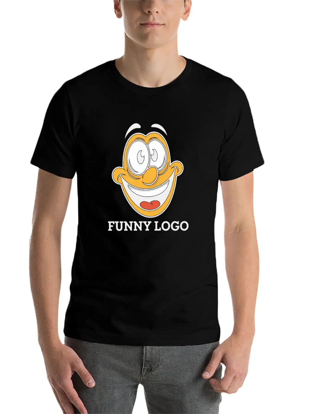 Funny Logo Timeless Short Sleeve Tee – Comfy And Minimalist Design