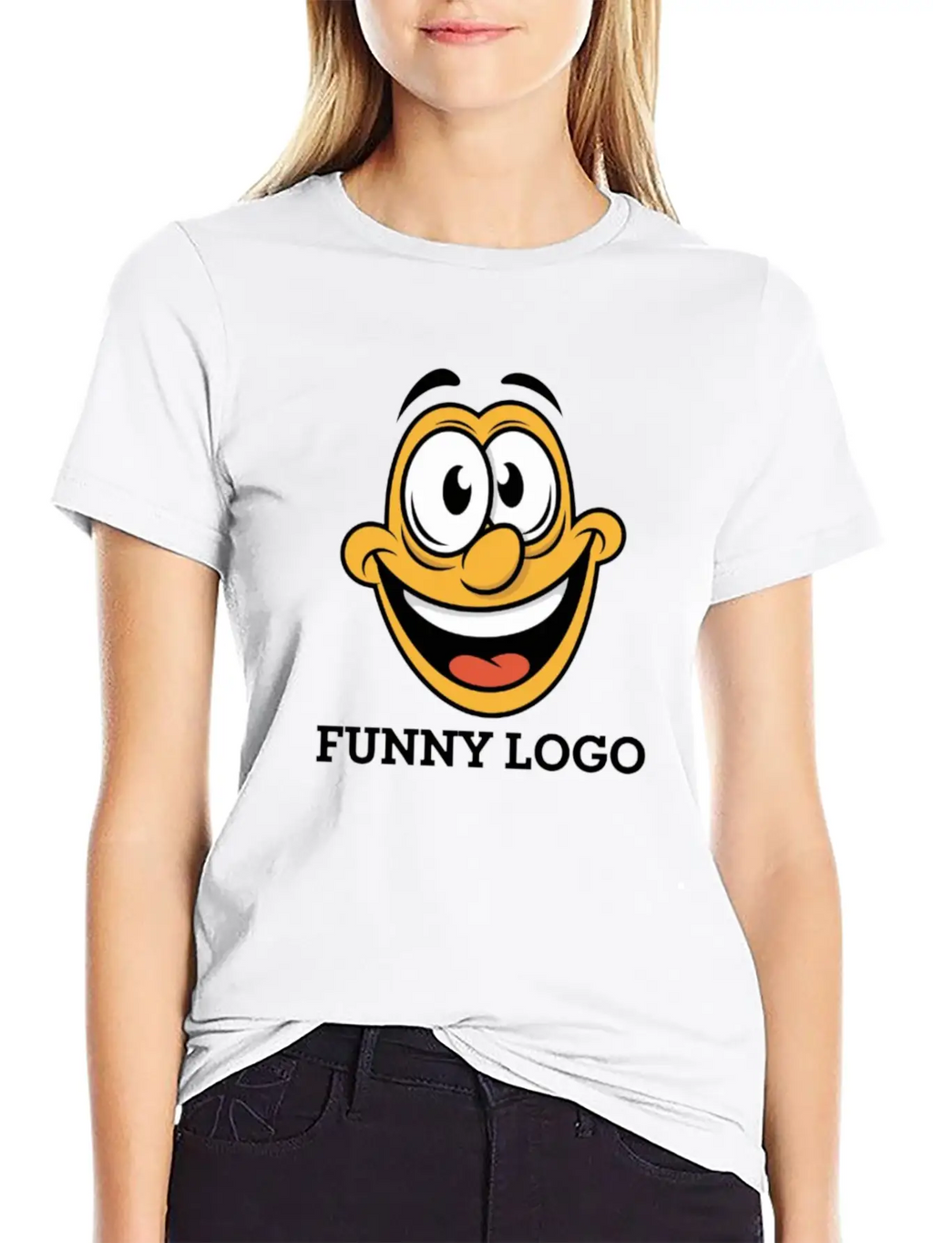 Funny Logo Timeless Short Sleeve Tee – Comfy And Minimalist Design