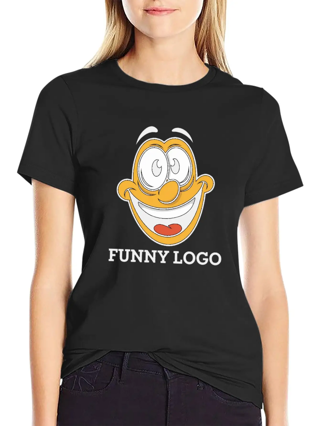 Funny Logo Timeless Short Sleeve Tee – Comfy And Minimalist Design