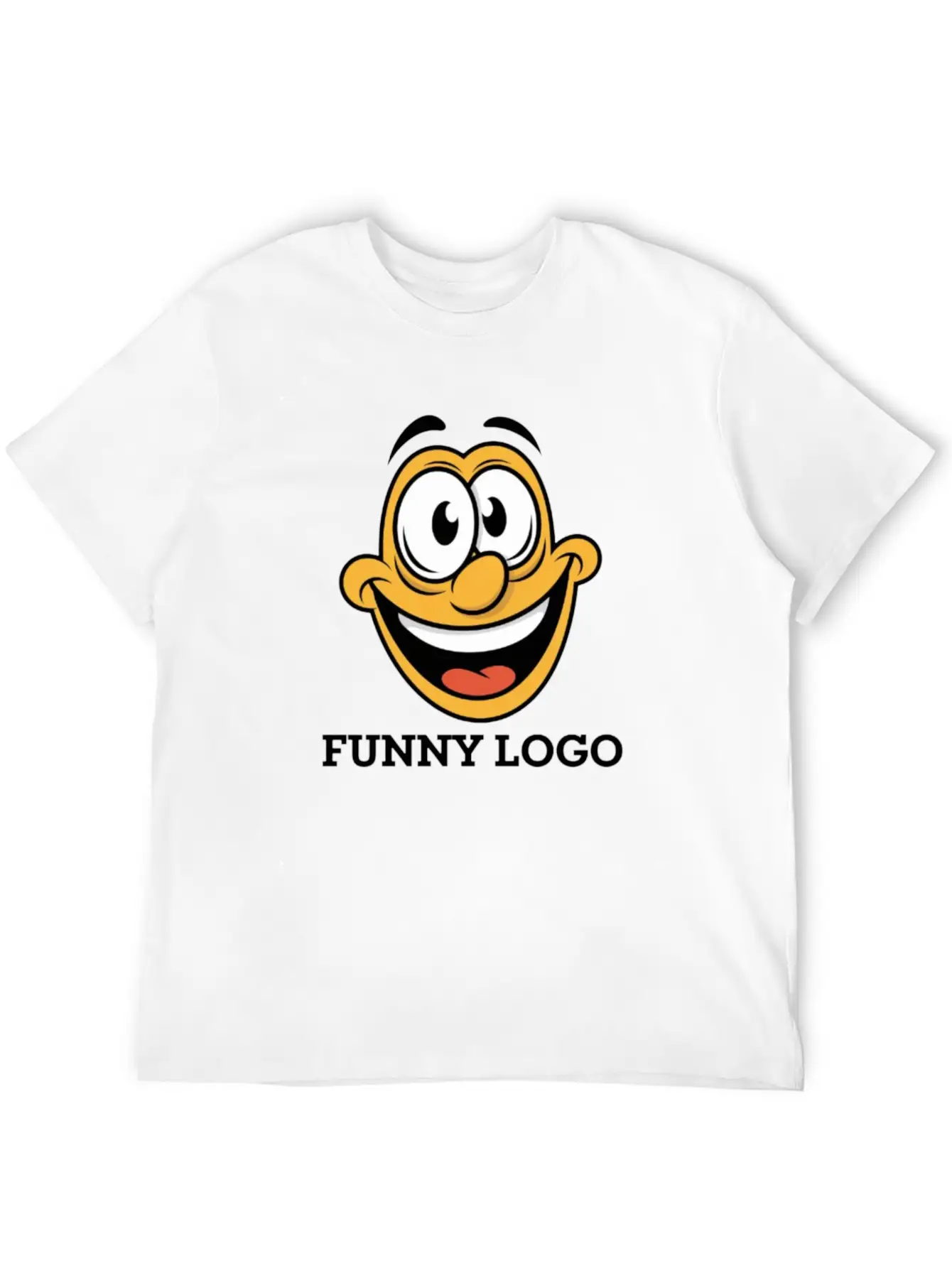 Funny Logo Timeless Short Sleeve Tee – Comfy And Minimalist Design