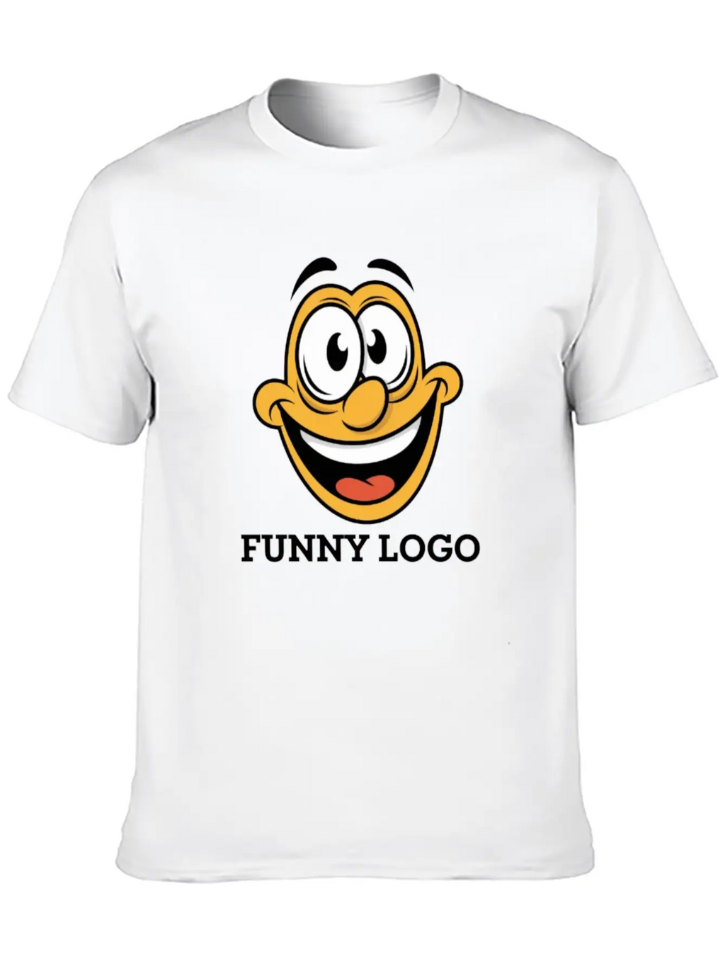 Funny Logo Timeless Short Sleeve Tee – Comfy And Minimalist Design