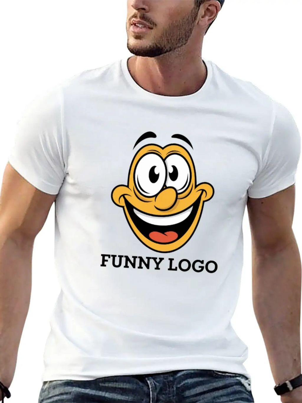 Funny Logo Timeless Short Sleeve Tee – Comfy And Minimalist Design