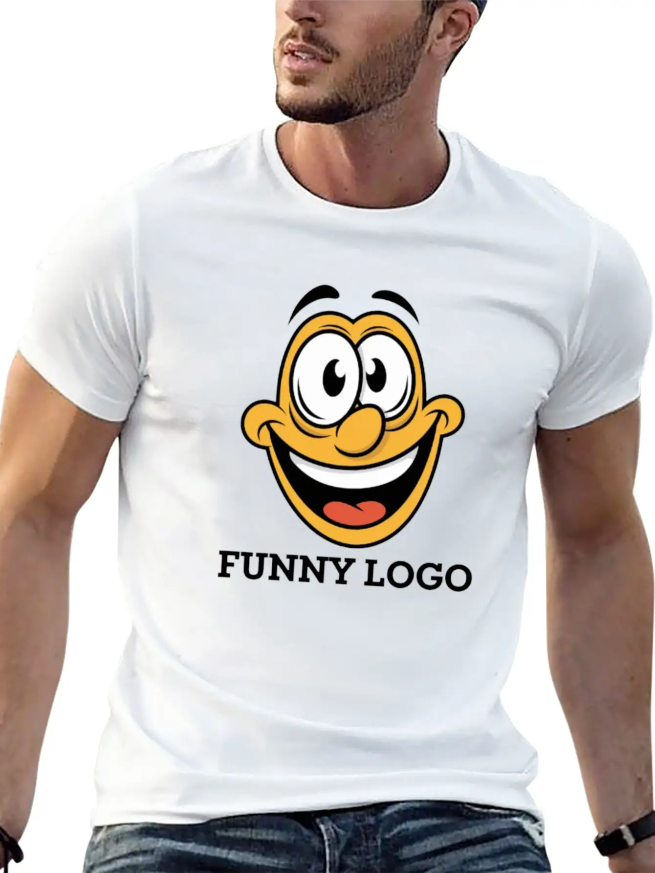 Funny Logo Timeless Short Sleeve Tee – Comfy And Minimalist Design