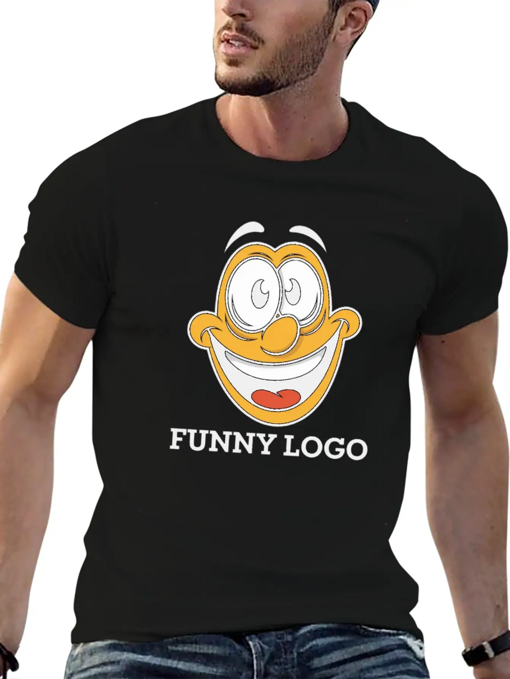 Funny Logo Timeless Short Sleeve Tee – Comfy And Minimalist Design
