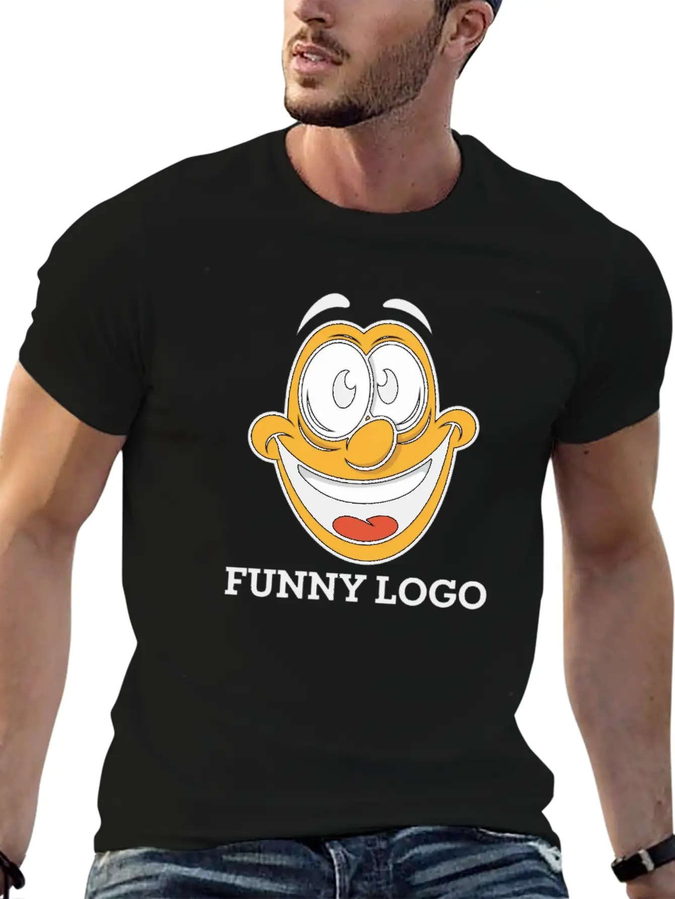 Funny Logo Timeless Short Sleeve Tee – Comfy And Minimalist Design