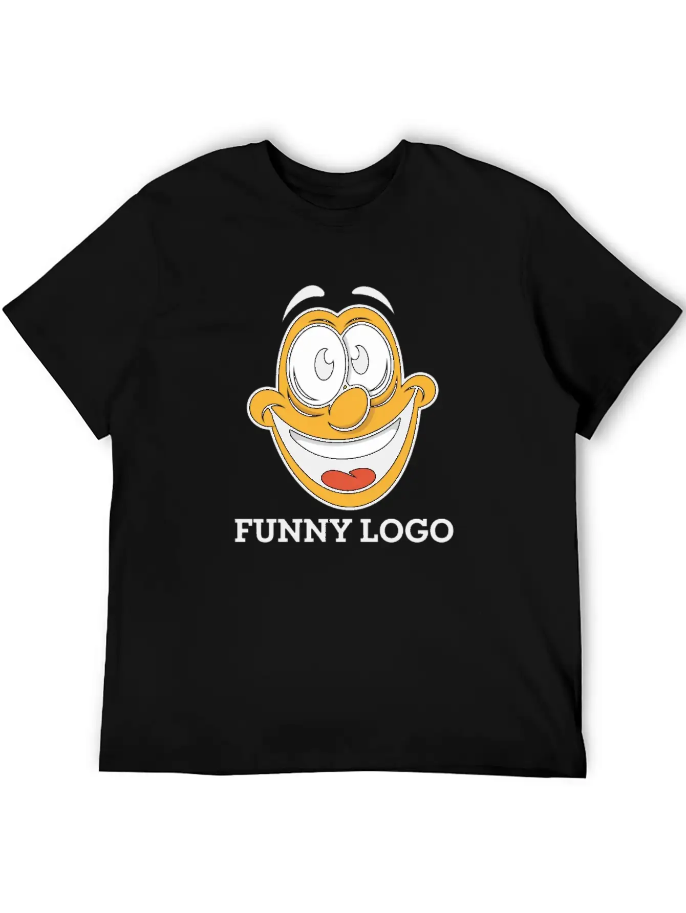Funny Logo Timeless Short Sleeve Tee – Comfy And Minimalist Design