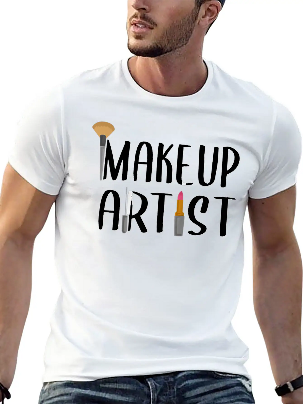 Funny Makeup Artist Gift For Women Beautician Relaxed Everyday Tee – Lightweight And Durable Cotton