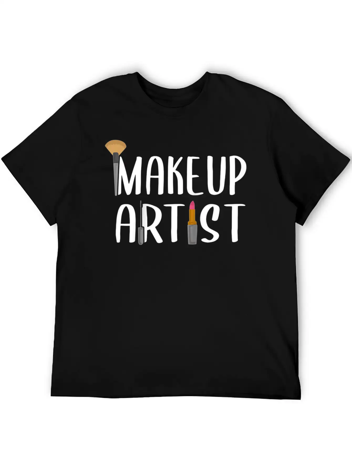 Funny Makeup Artist Gift For Women Beautician Relaxed Everyday Tee – Lightweight And Durable Cotton
